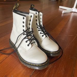 white doc martens
